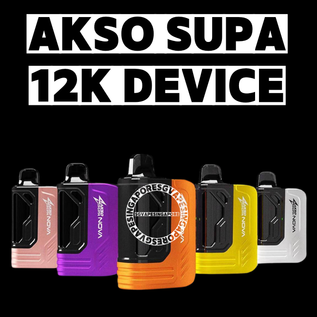 Akso supa 12000 device - Sg Vape Singapore