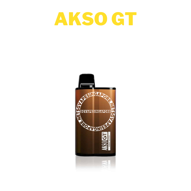 Order the Akso GT 3500 Puff Disposable Vape from SG Vape Singapore and enjoy convenient delivery. Explore flavors like Akso IGO and Akso Supa, including grape and peanut butter. Shop now and experience the best in SG vape products.