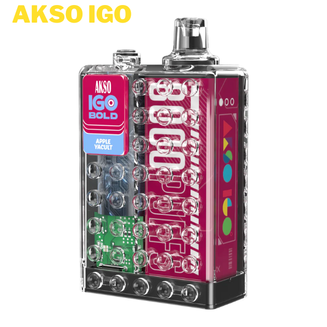 Looking to buy the Akso Igo 8000 puff disposable vape (Akso GT) in Singapore? SG Vape Singapore offers fast delivery of this top-selling vape with a rootbeer and apple yakult flavor. Browse our selection now.