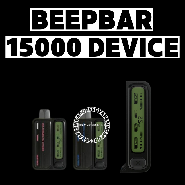 BeepBar 15000 Disposable - Sg Vape Singapore Delivery
