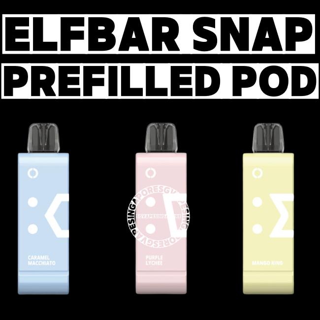 Elfbar Snap Prefilled Pod - Sg Vape Singapore