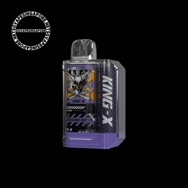 Looking for a reliable vape shop in Singapore? Check out SGVapeSingapore for the Lost Vape brand King X 7500 puff disposable vape with a refreshing strawberry and blackcurrant honeydew flavor. Enjoy convenient delivery options.