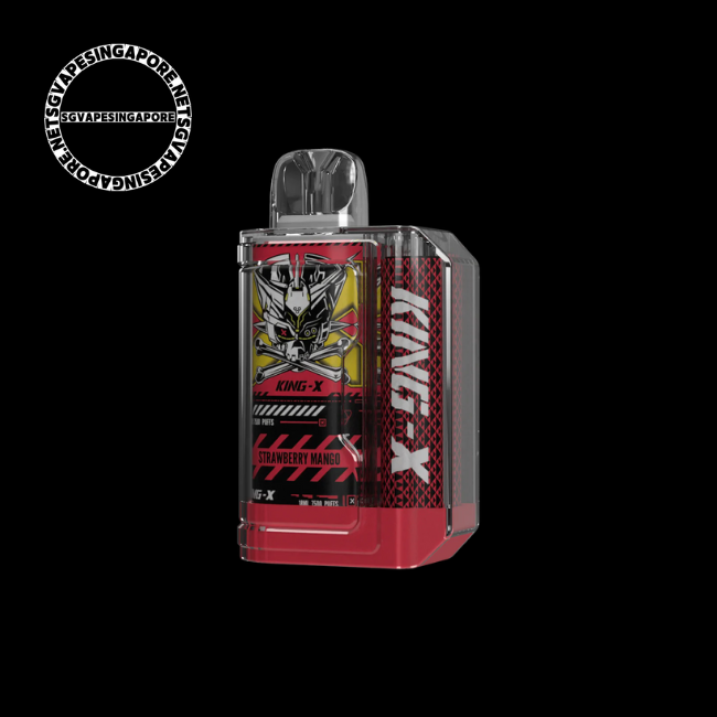 Looking for a reliable vape shop in Singapore? Look no further! SGvapeSingapore offers the King X 7500 puff disposable from the popular Lost Vape brand. Get your favorite flavor, such as strawberry mango, and enjoy fast delivery right to your doorstep.
