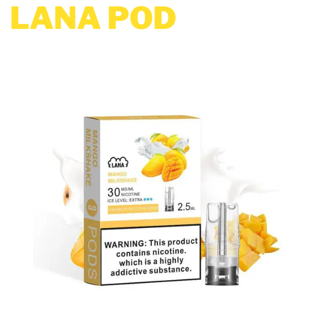Discover the delightful Lana Pod Tie Guan Yin, a popular vape flavor in Singapore. Enjoy the convenience of delivery throughout Singapore and indulge in the unique blend of mango milkshake and grape and Tie Guan Yin tea with this high-quality product from Lana brand.