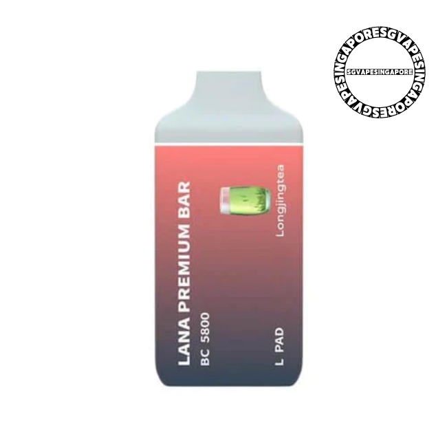 Lana Premium Bar 5800 Disposable Pod - Sg Vape Singapore - long jing tea
