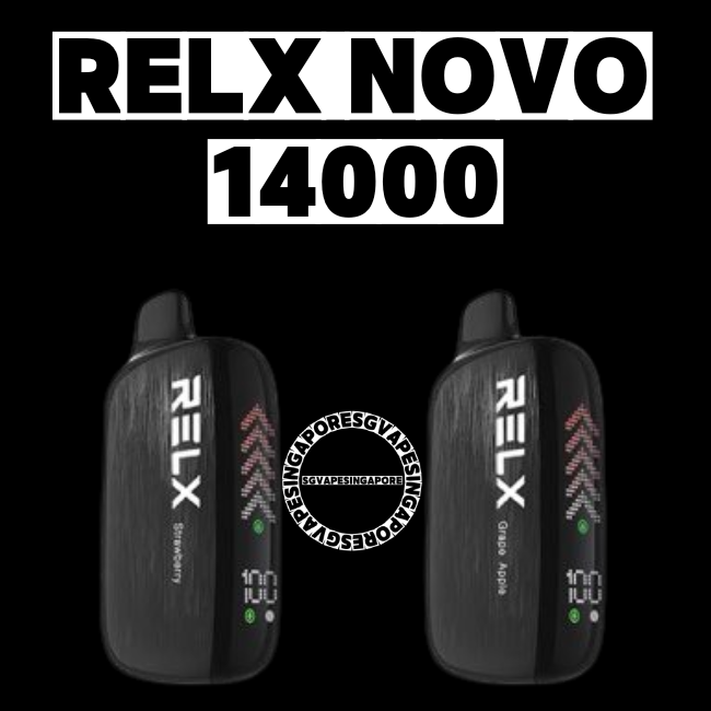 Relx Novo 14000 Disposable - Sg Vape Singapore Delivery