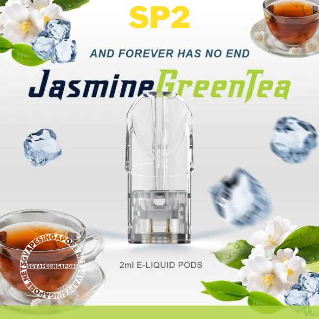 Looking for SP2 Pods in Singapore? Check out the SP2 Pure Lychee and jasmine green tea flavor from SG Vape Singapore. Enjoy fast and convenient delivery anywhere in SG. Explore the range now!