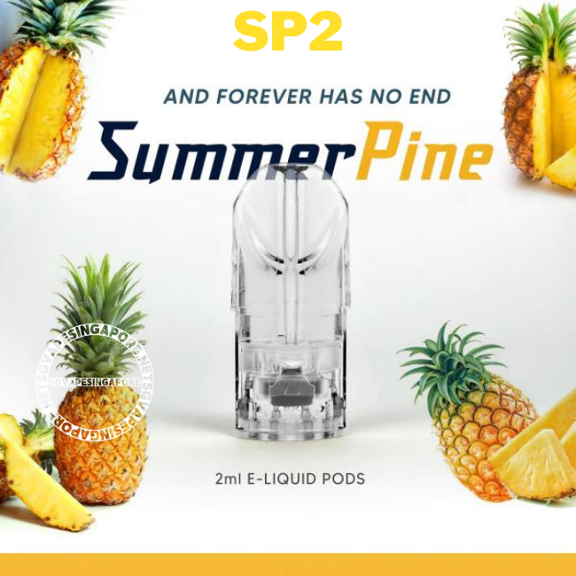 Looking for SP2 Pods in Singapore? SGVape Singapore offers delivery of SP2 pure lychee and summer pine pods right to your door. Shop now and enjoy the convenience of SGVape Singapore's delivery service.