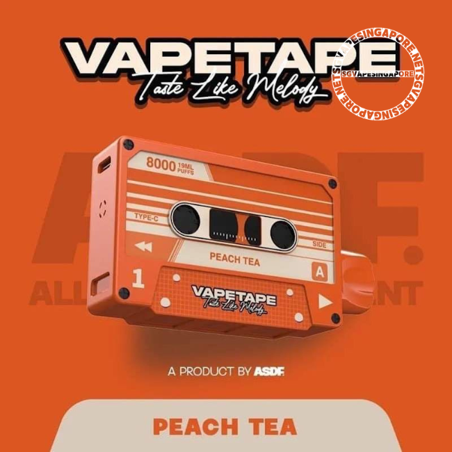 Looking for the Vapetape 8000 puff disposable vape in Singapore? Look no further! Enjoy the convenience of delivery and experience the delicious flavors of peach tea and grape apple with the Vapetape 12k. Order now from SG Vape Singapore.